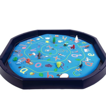 active world tuff tray alphabet sorting mat